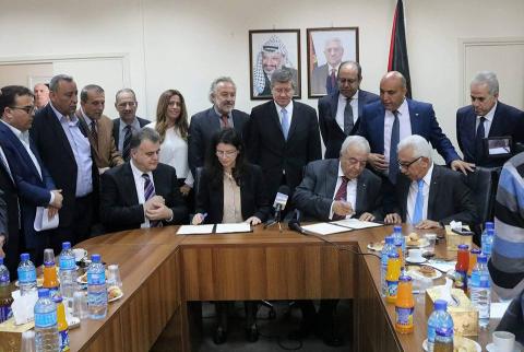 وزارة العمل ومنظمة العمل الدولية توقعان مذكرة تفاهم حول برنامج العمل اللائق في فلسطين