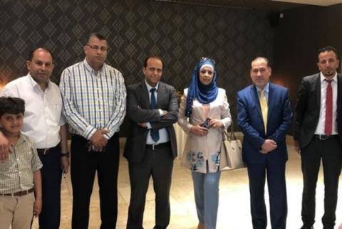 جانب من الحفل ’الاسلامي العربي’ يرعى حفل تكريم المعلمين في وكالة الغوث