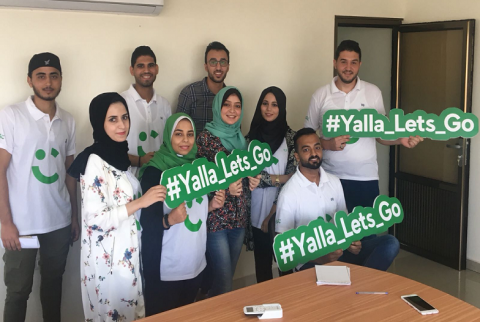 جانب من فعاليات البرنامج ’سفراء كريم’... منصة تدريبية لطلبة الجامعات الفلسطينية