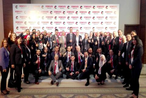 جانب من الحفل رسميًا-الوطنية موبايل أصبحت ’Ooredoo فلسطين’