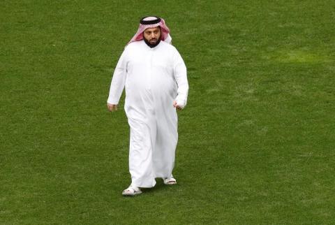 تركي آل الشيخ رئيس الهيئة السعودية العامة للترفيه في موسكو يوم 13 يونيو حزيران 2018. تصوير: كريستيان هارتمان - رويترز رئيس هيئة الترفيه السعودية يدعو البنوك للاجتماع لبحث تمويل مشاريع