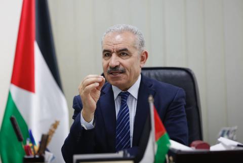 رئيس الوزراء الفلسطيني الدكتور محمد اشتية اشتية: البنوك تستطيع إقراض الحكومة حتى شهر اكتوبر القادم