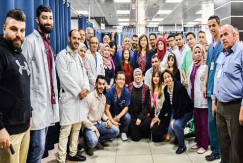 بنك فلسطين يقدم رعايته لاستضافة وفد طبي من خارج الوطن