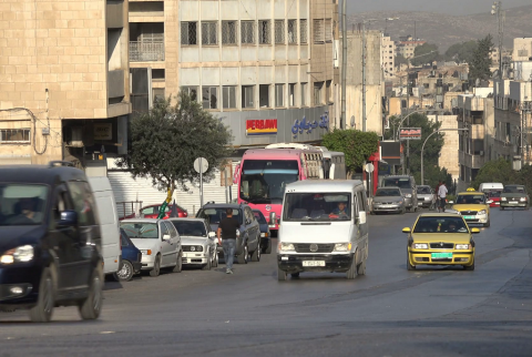 صورة توضيحية-مركبات في شوارع نابلس-أرشيف وكالات المطبات... بين العشوائية والقانون