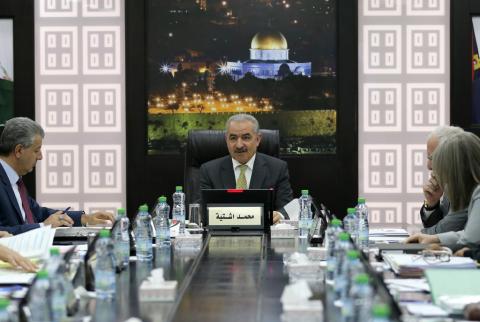 أبرز قرارات مجلس الوزراء الفلسطيني 