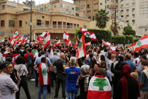 استمرار حالة الشلل في لبنان لليوم السابع
