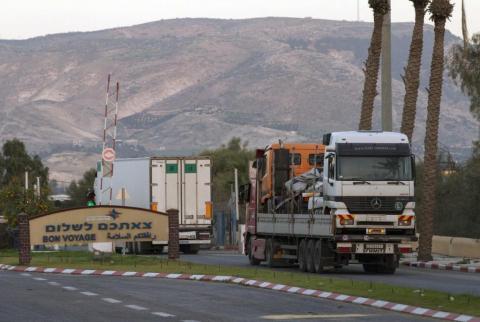 صناعيون أردنيون: إسرائيل تعرقل دخول منتجاتنا إلى السوق الفلسطينية