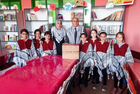 البنك الإسلامي الفلسطيني يدعم مدرسة في الخليل