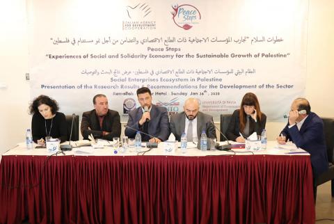 جانب من الورشة ورشة تناقش أثر المشاريع الاجتماعية الاقتصادية على التنمية المستدامة