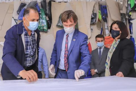 جانب من الزيارة الاتحاد الأوروبي يعلن عن دعم جديد لتنمية القطاع الخاص