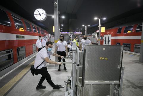 اقتراح إسرائيلي لبناء خط سكك حديدية بين المتوسط والخليج