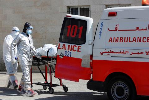 حصيلة: 1500 وفاة بفيروس كورونا في فلسطين