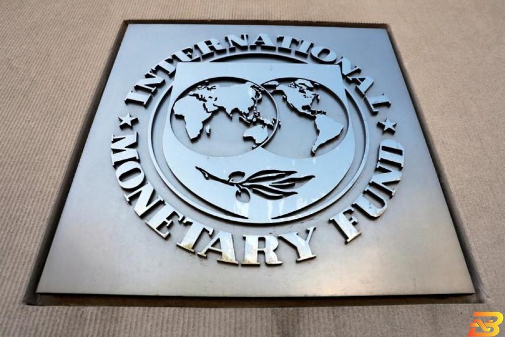 شعار صندوق النقد الدولي يوم 20 أبريل نيسان 2018. تصوير: رويترز صندوق النقد يقول إنه سيوافق على شريحة جديدة بقيمة ملياري دولار لمصر