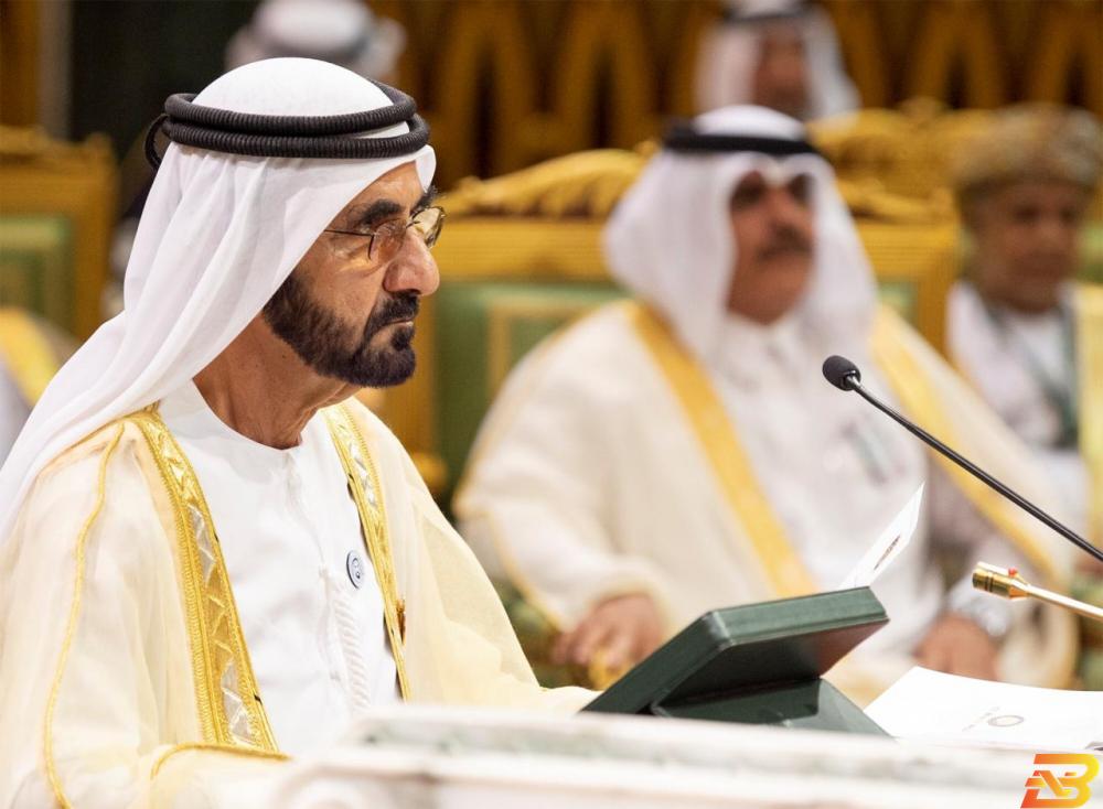 حاكم دبي الشيخ محمد بن راشد آل مكتوم في الرياض يوم 9 ديسمبر كانون الأول 2018. صورة لرويترز موازنة دبي في 2019 تكبح نمو الإنفاق مع تباطؤ ارتفاع الإيرادات
