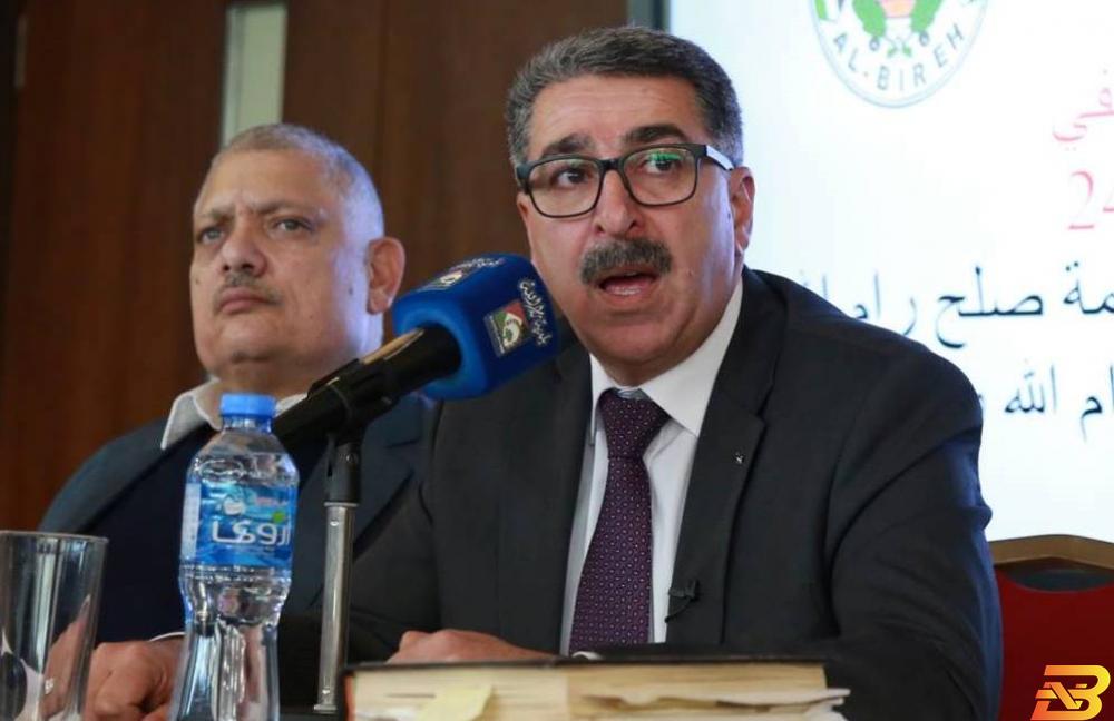 رئيس بلدية رام الله موسى حديد، ورئيس بلدية البيرة عزام إسماعيل الحكم المحلي: نتابع مع بلديتي رام الله والبيرة للسير في الإجراءات القضائية