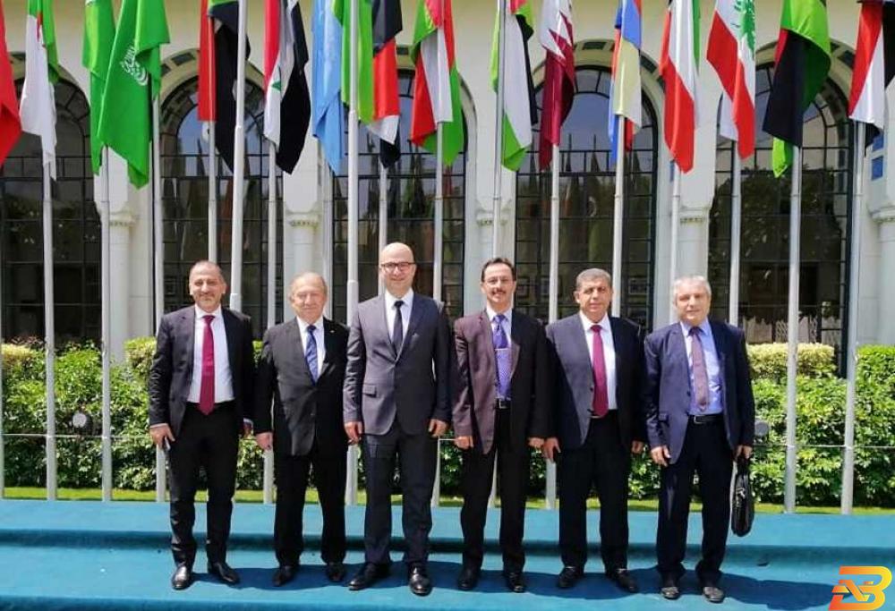 الوفد الفلسطيني المشارك في أعمال المؤتمر الدوري الخمسين للاتحاد العربية النوعية المتخصصة في القاهرة العسيلي يدعو رجال الأعمال العرب للاستثمار في المناطق الصناعية الفلسطينية