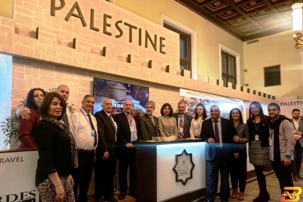 جناح فلسطين في المعرض فلسطين تشارك في معرض السياحة الدولي الــ27 في وارسو